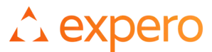 The Expero logo showcases an orange geometric shape, resembling a stylized triangle or arrow pointing upwards, positioned next to the lowercase expero text in orange. This sleek design is set against a transparent background, embodying Experos dynamic and innovative spirit.